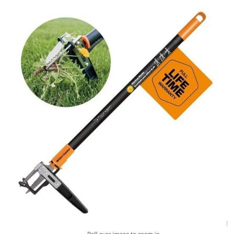 Gardening Tools Long - เครื่องมือถอนวัชพืช อลูมิเนียมน้ำหนักเบา ปรับได้รวดเร็ว ใช้สำหรับถอนวัชพืชแบบยืน พร้อมด้ามจับยาวตามหลักสรีรศาสตร์ สำหรับใช้ในบ้าน