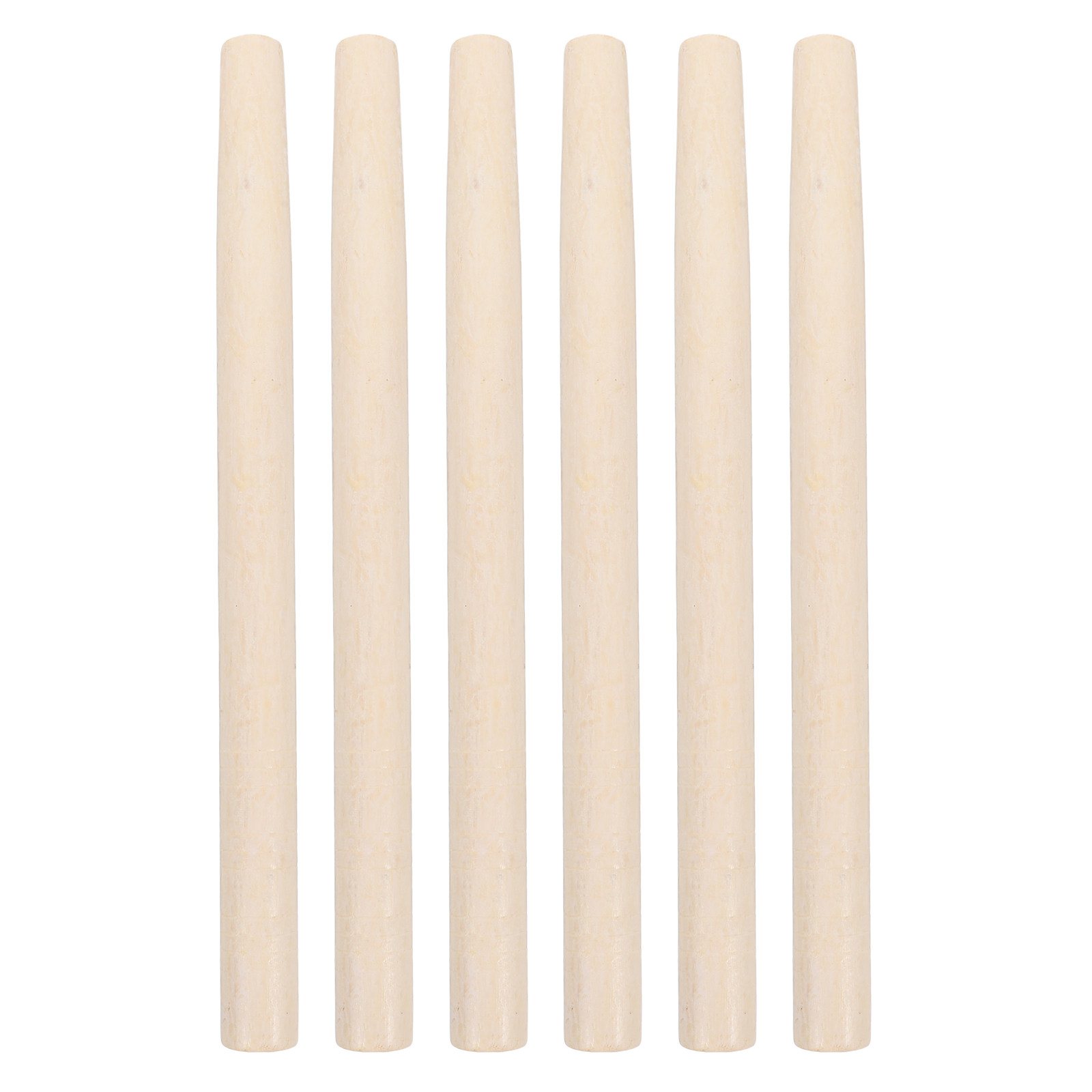 Gardening Tools Wooden - 6 ชิ้น ด้ามจับไม้สำหรับขวาน ด้ามจับเครื่องมือทำฟาร์ม ด้ามจับไม้สำหรับจอบและพลั่วยาว อุปกรณ์เสริมเครื่องมือทำสวน