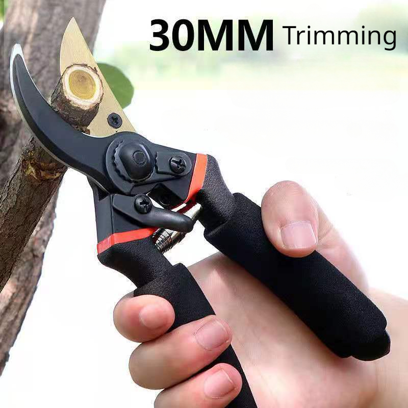 Gardening Tools In Japan - กรรไกรตัดกิ่งเหล็ก SK5 หนาพิเศษจากญี่ปุ่น กรรไกรสวน กรรไกรตัดแต่งกิ่งไม้ผล เครื่องมือและอุปกรณ์ทำสวน