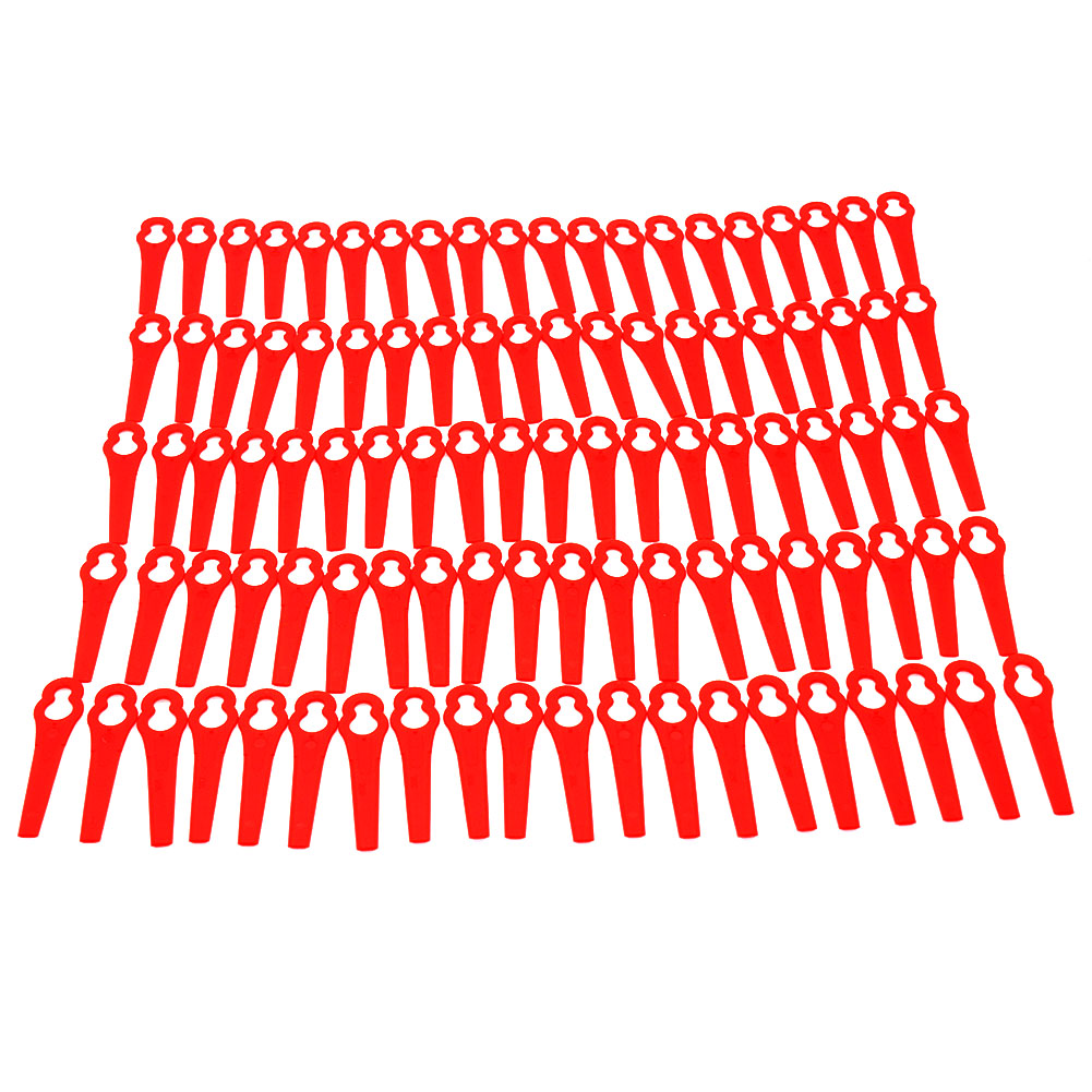 100แผ่นเครื่องตัดหญ้าใบมีดสำหร - Gardening Tools Grass Cutter บทวิจารณ์และราคา
