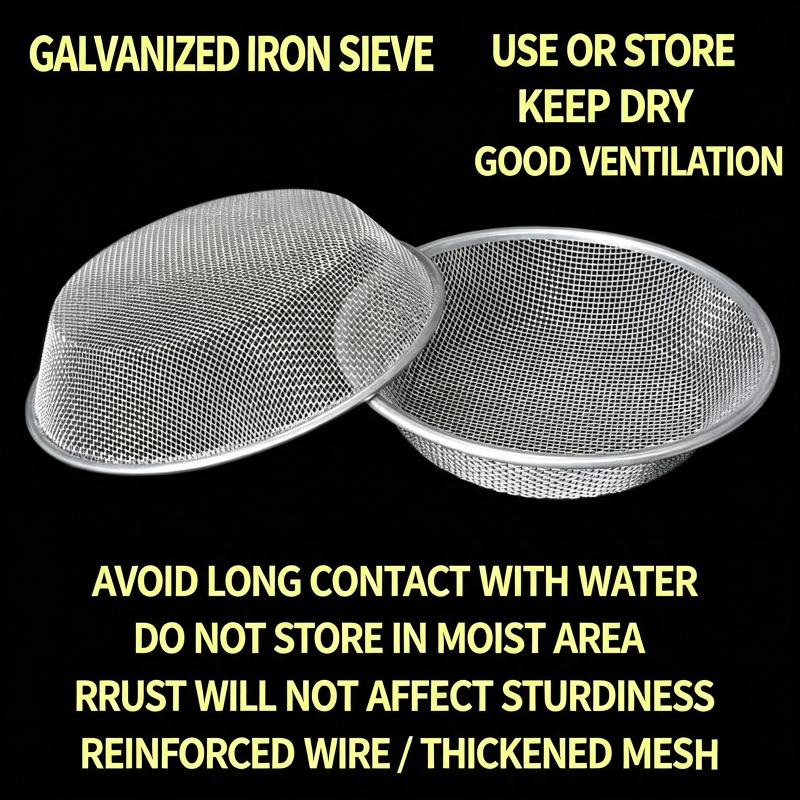 ตะแกรงร่อนดินทรงกลมขนาด 13.78  - Garden Sieve Soil บทวิจารณ์และราคา