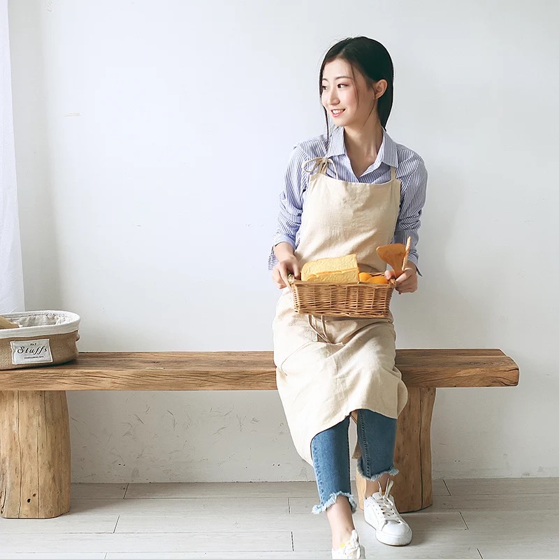 ผ้ากันเปื้อนผ้าฝ้ายระบายอากาศส - Gardening Tools Women บทวิจารณ์และราคา
