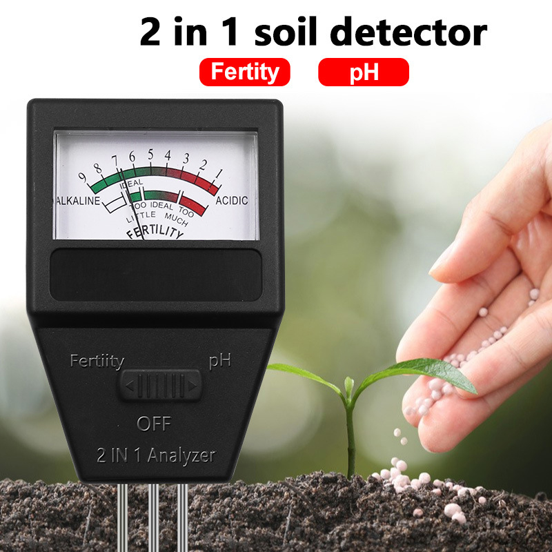 2 in 1 Soil PH Fertility Meter - Soil Ph Meter บทวิจารณ์และราคา
