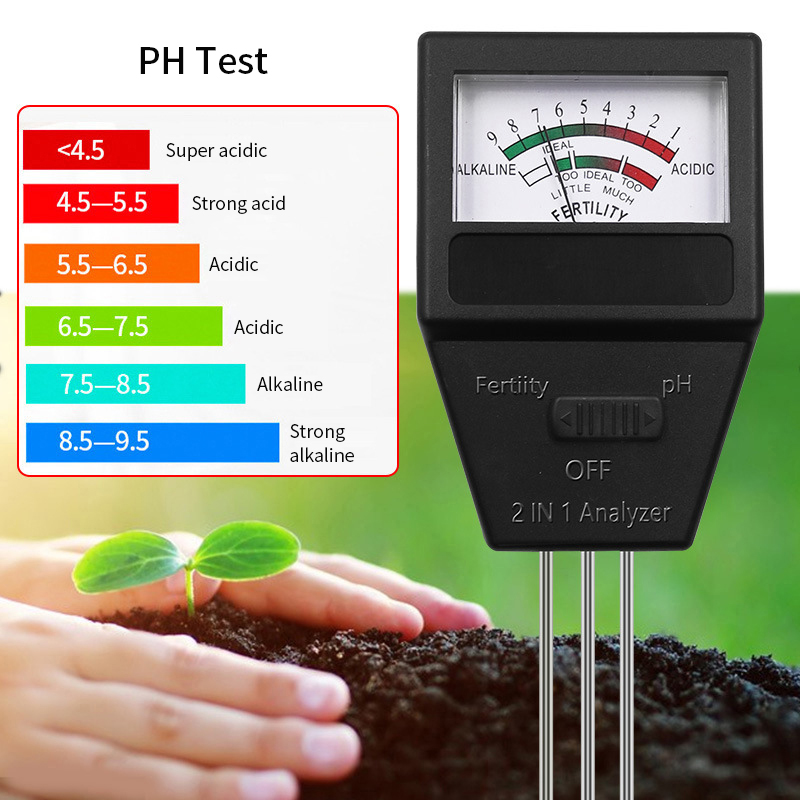 2 in 1 Soil PH Fertility Meter - Soil Ph Meter บทวิจารณ์และราคา