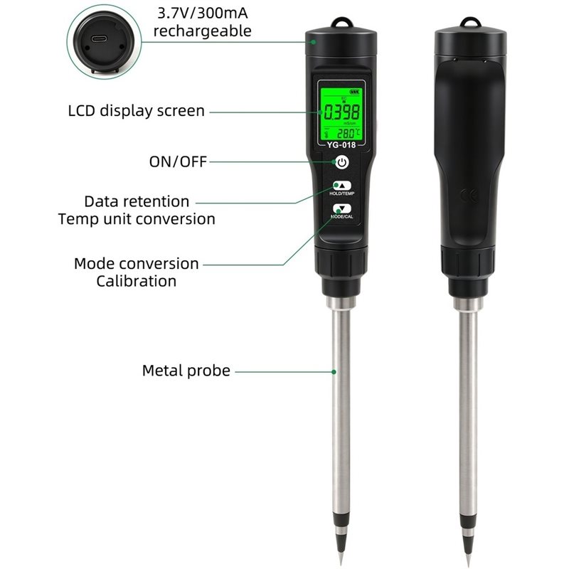 [ใหม่! ABSV] เครื่องวัดคุณภาพด - Moisture Meter Plant บทวิจารณ์และราคา