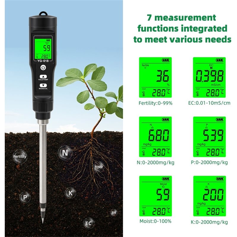 [ใหม่! ABSV] เครื่องวัดคุณภาพด - Moisture Meter Plant บทวิจารณ์และราคา