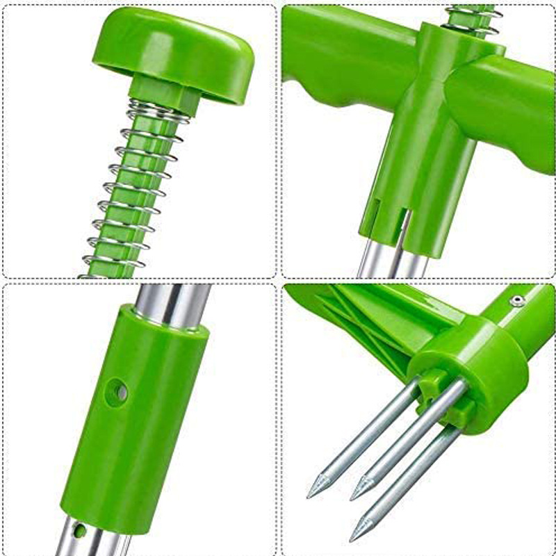 แบบพกพายาวกําจัดวัชพืชแบบพกพาส - Gardening Tools Long บทวิจารณ์และราคา