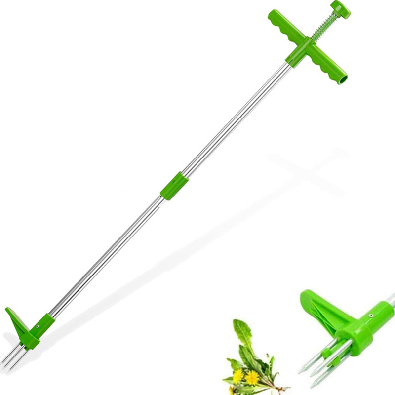 แบบพกพายาวกําจัดวัชพืชแบบพกพาส - Gardening Tools Long บทวิจารณ์และราคา