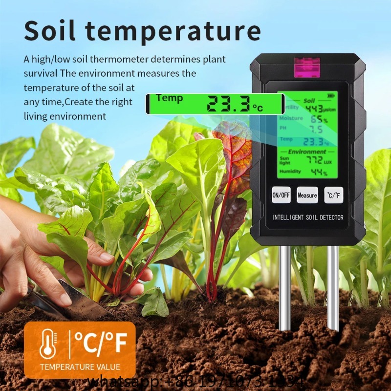 เครื่องวัดค่า pH อุณหภูมิ ความ - Soil Ph Meter บทวิจารณ์และราคา