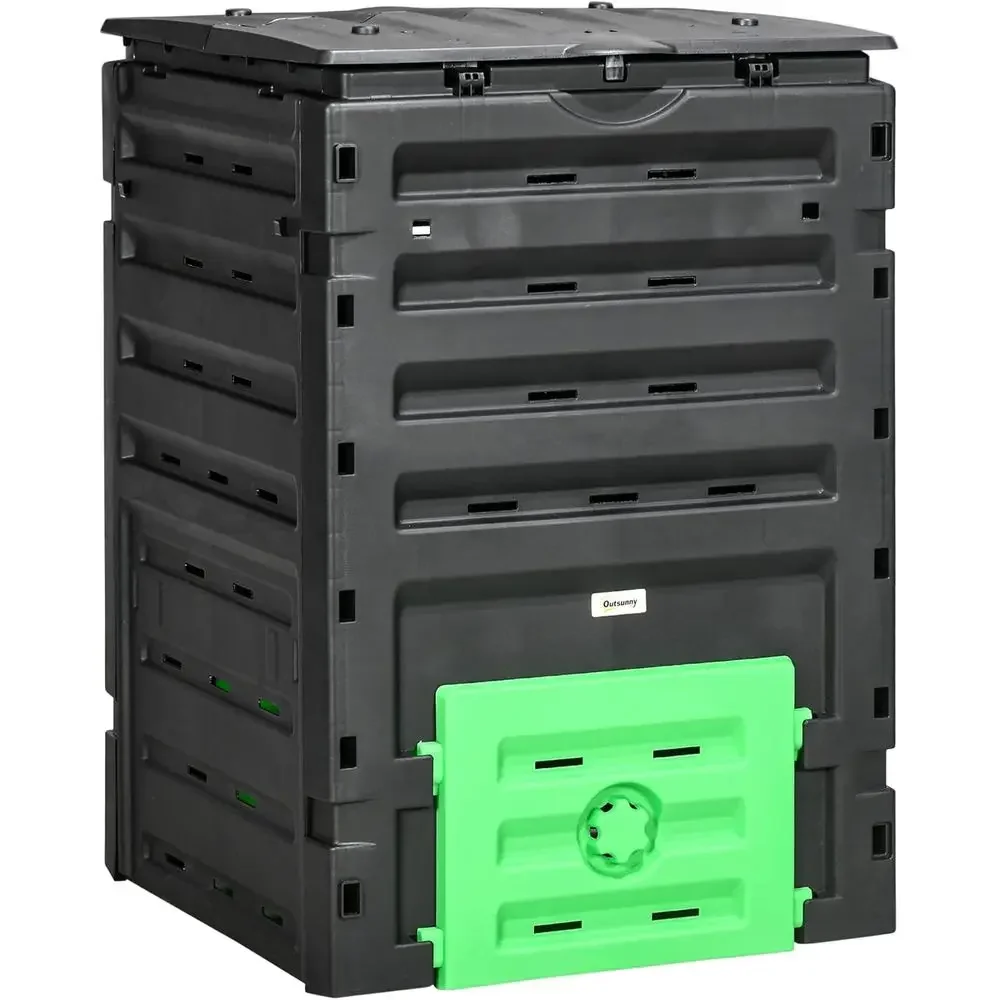 ถังหมักปุ๋ยในสวนขนาดใหญ่ 120 แ - Compost Bin บทวิจารณ์และราคา