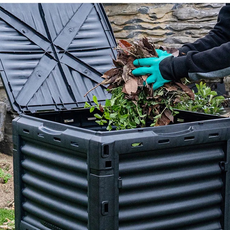 ถังหมักปุ๋ยในสวน กล่องหมักปุ๋ย - Compost Bin บทวิจารณ์และราคา