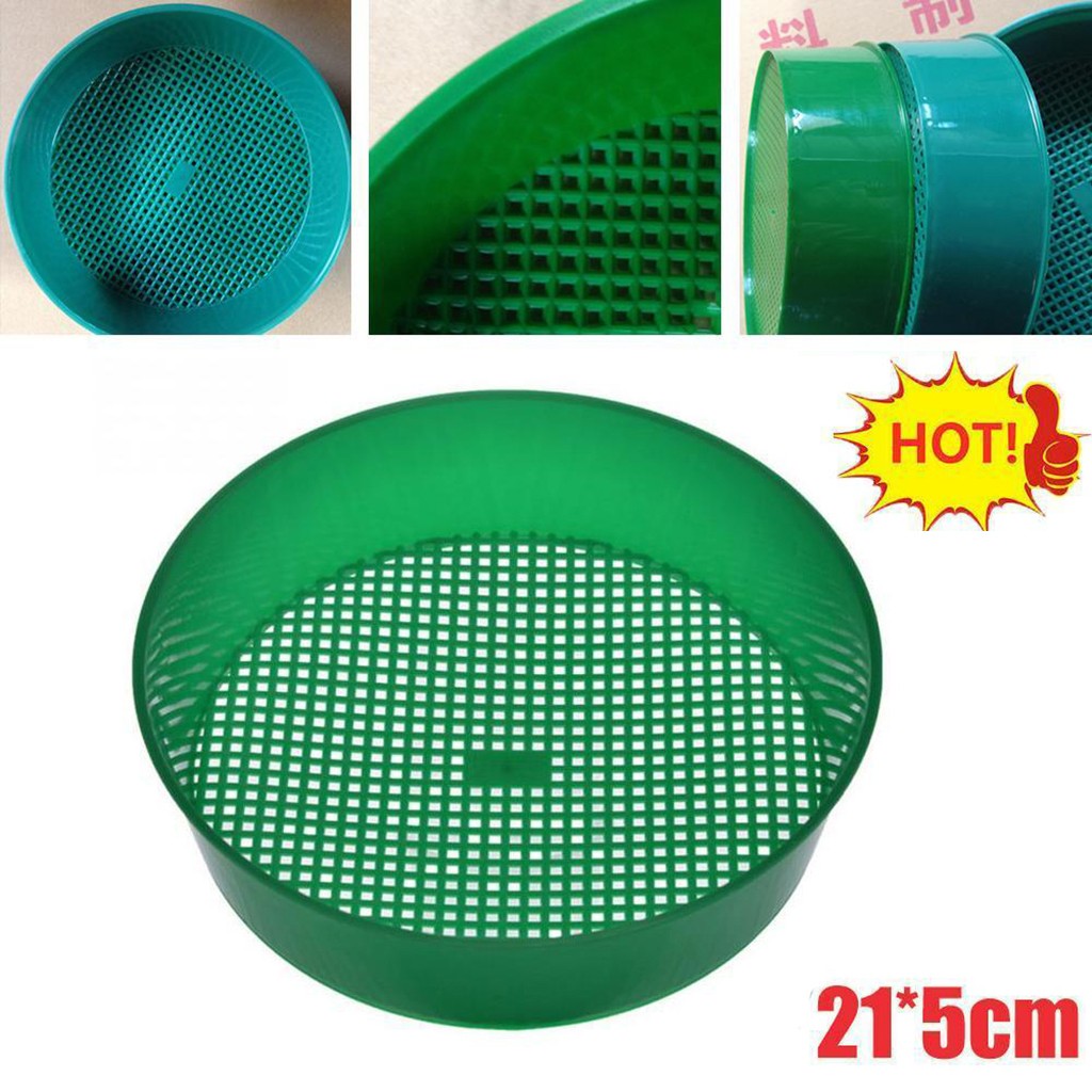 สวนพลาสติกตะแกรงบ้านสวนเครื่อง - Garden Sieve Soil บทวิจารณ์และราคา