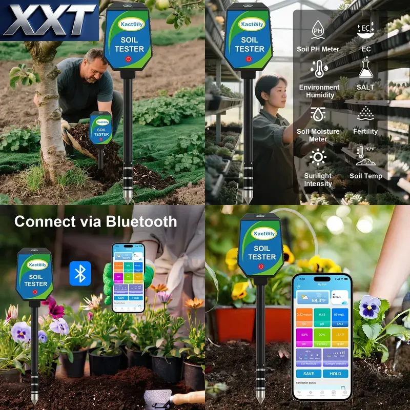 เครื่องวัดคุณสมบัติของดินแบบไร - Soil Ph Meter บทวิจารณ์และราคา