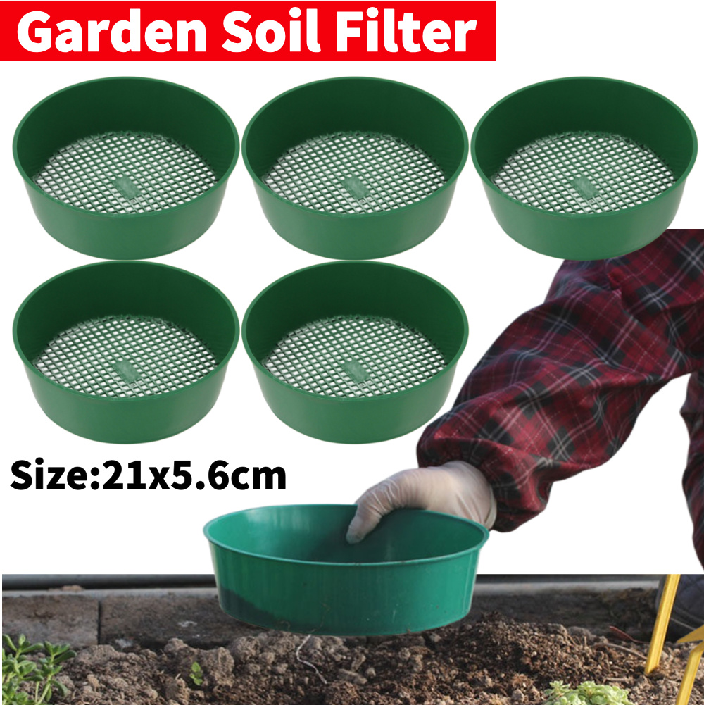 ตะแกรงพลาสติกสำหรับสวน 1-5 ชิ้ - Garden Sieve Soil บทวิจารณ์และราคา