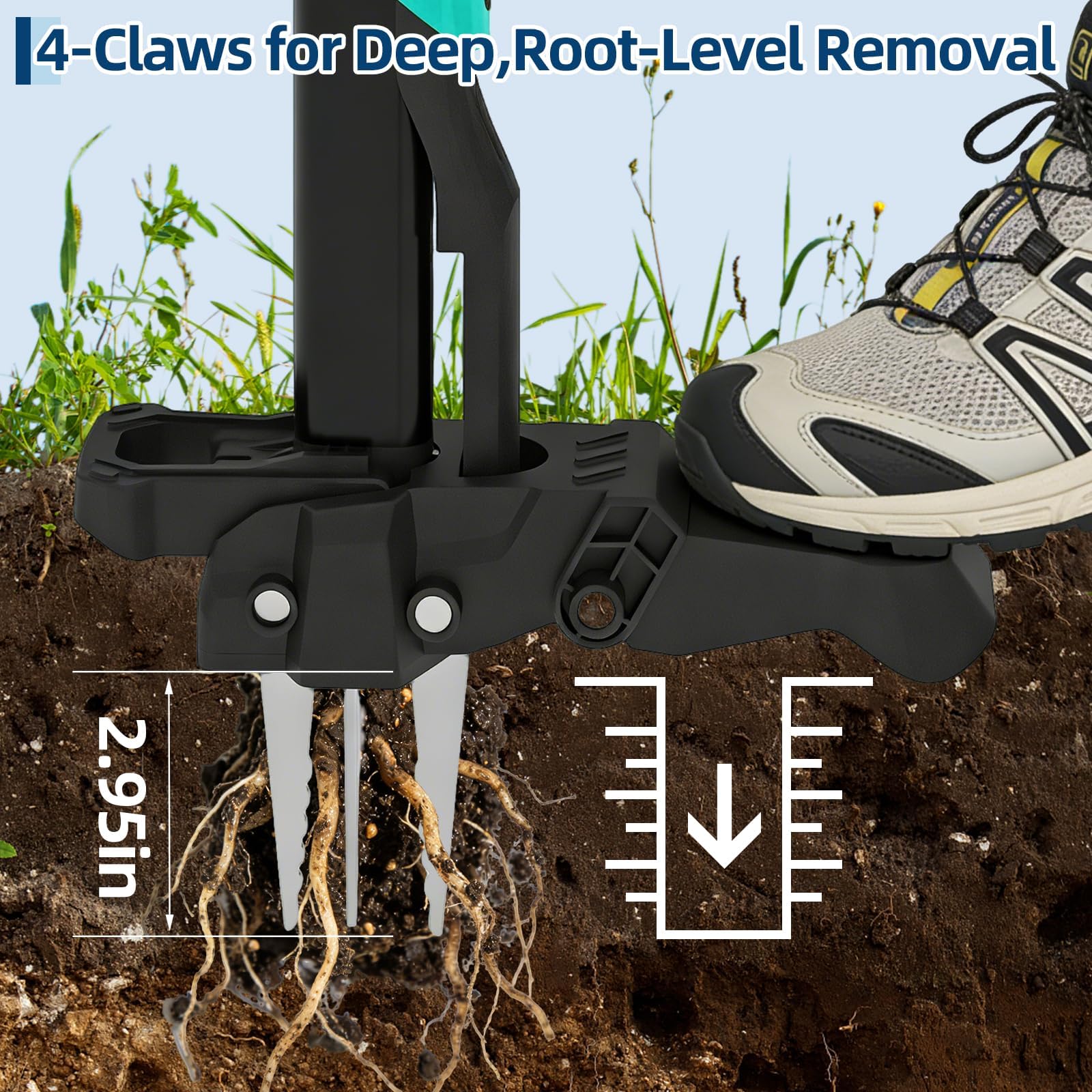 ที่ดึงวัชพืชแบบด้ามยาว ไม่ต้อง - Gardening Tools Long บทวิจารณ์และราคา