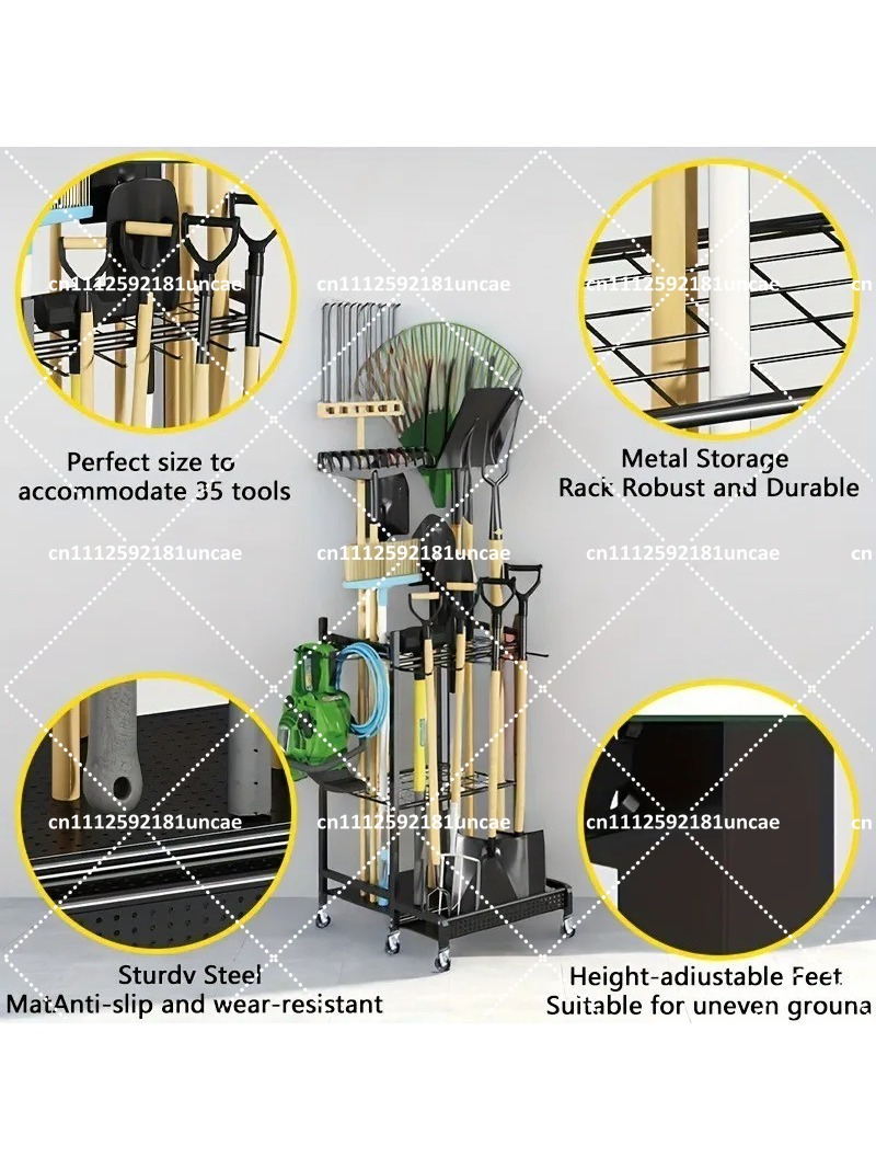 ที่จัดเก็บอุปกรณ์ทำสวน, ชั้นวา - Gardening Tools Rack บทวิจารณ์และราคา