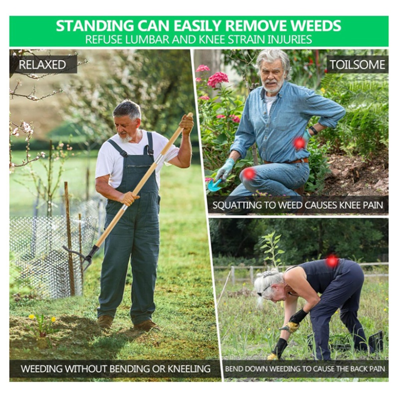 46 นิ้ววัชพืช PULLER เครื่องมื - Gardening Tools Long บทวิจารณ์และราคา