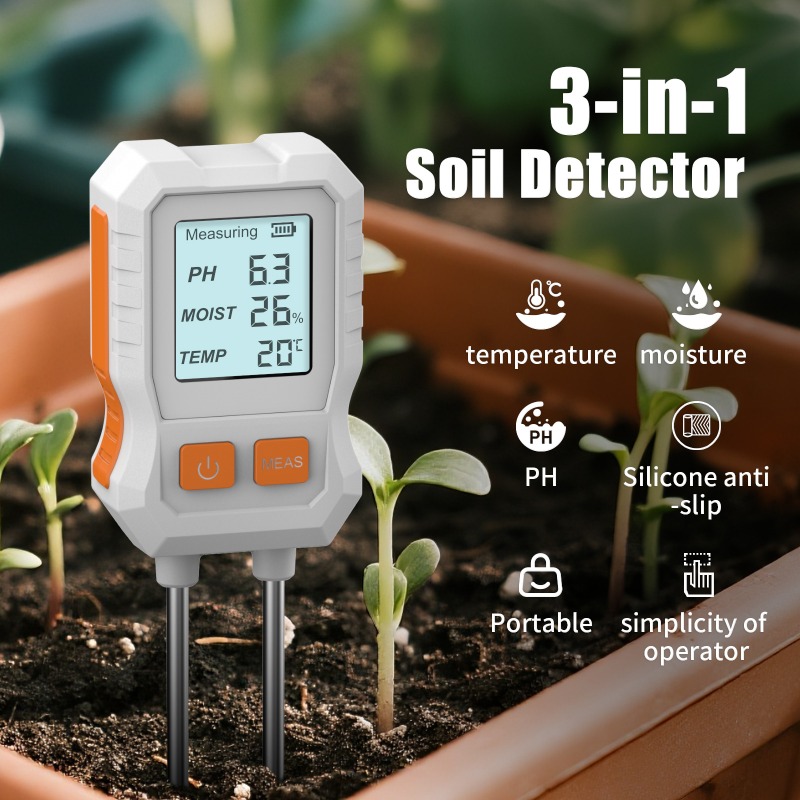 เครื่องทดสอบดินแบบดิจิตอล 3-in - Moisture Meter Plant บทวิจารณ์และราคา