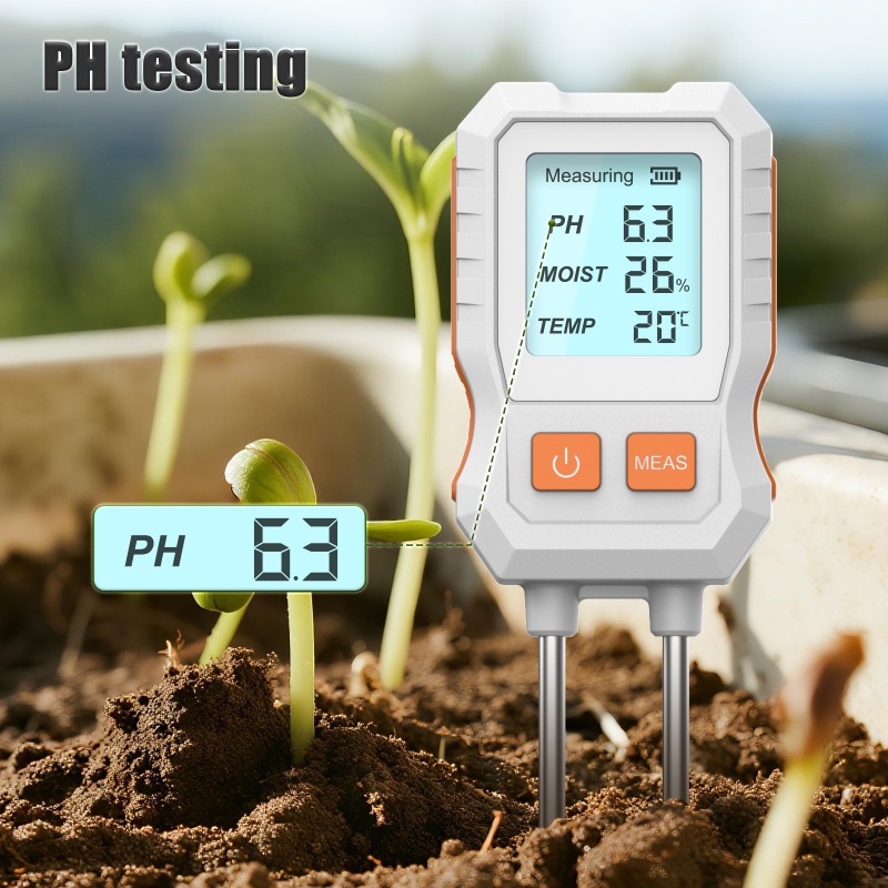 เครื่องทดสอบดินแบบดิจิตอล 3-in - Moisture Meter Plant บทวิจารณ์และราคา