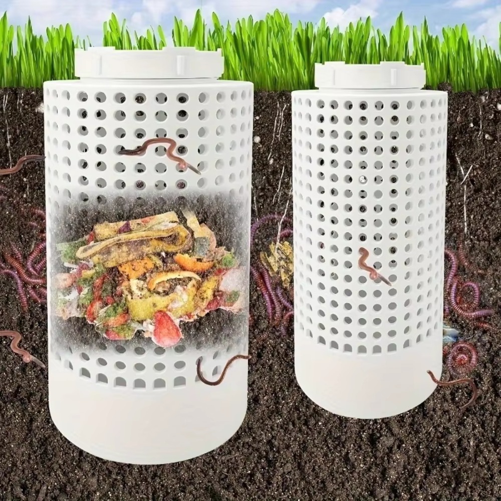ถังปุ๋ยหมักจากไส้เดือน PVC ขนา - Compost Bin บทวิจารณ์และราคา