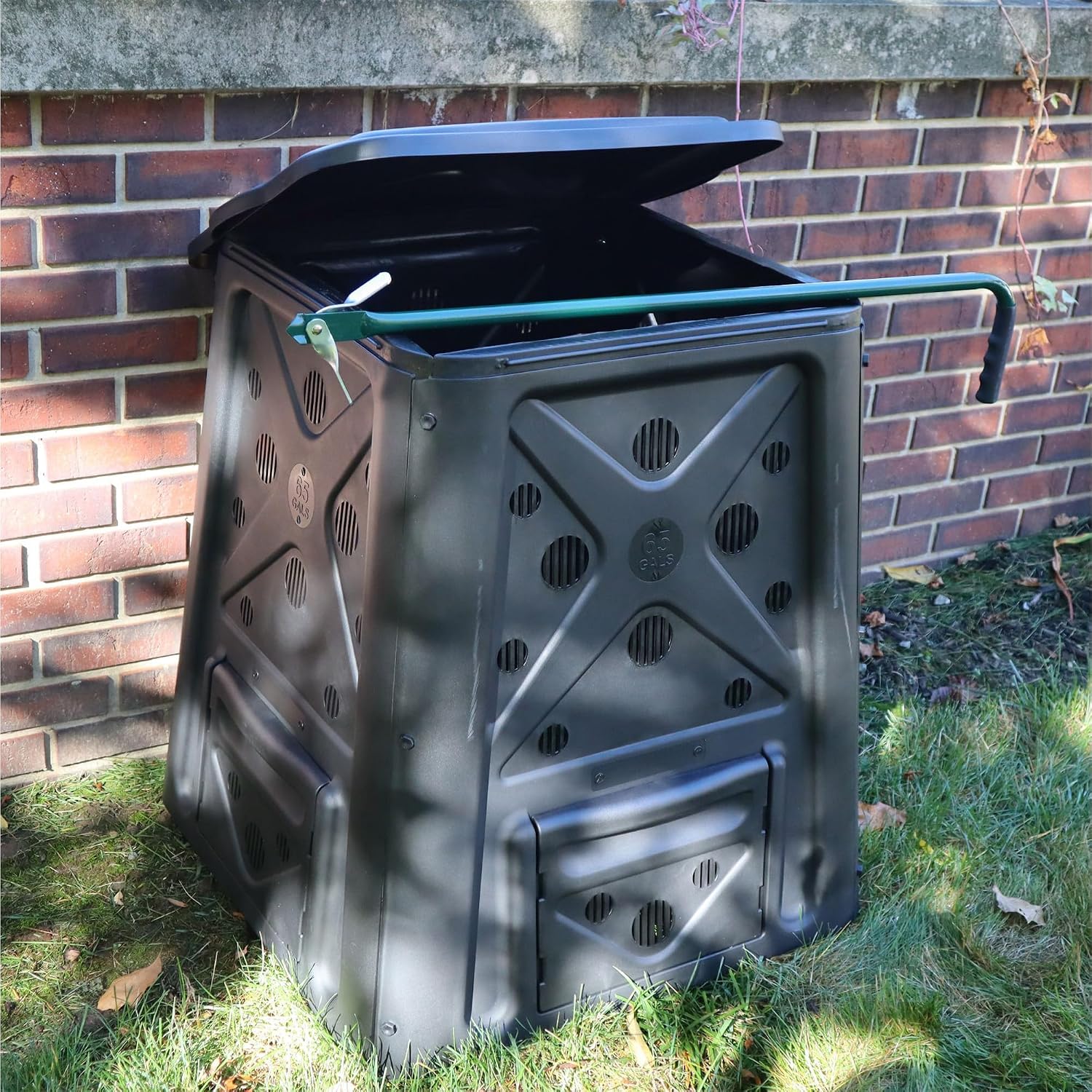 ถังปุ๋ยหมักกลางแจ้ง Redmon พร้ - Compost Bin บทวิจารณ์และราคา