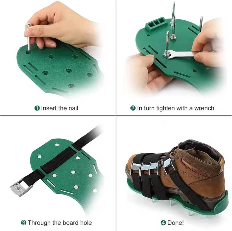 สวนเล็บรองเท้าหญ้าหลวมดินเครื่ - Gardening Tools Long บทวิจารณ์และราคา