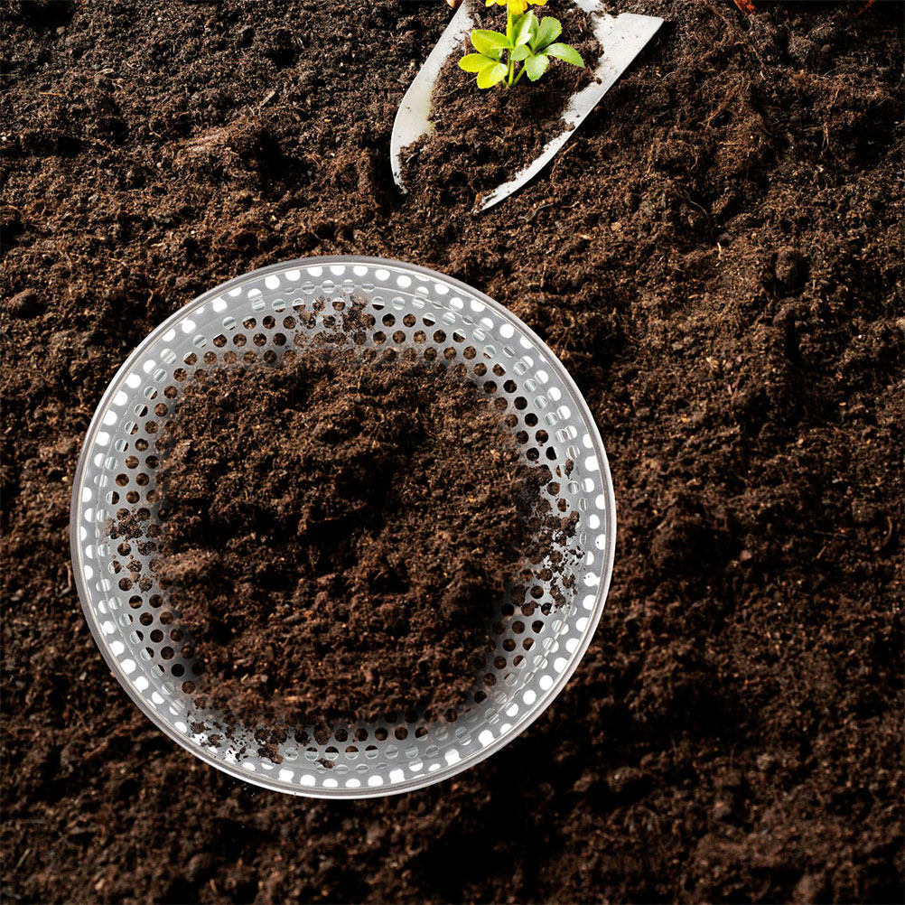 ตะแกรงร่อนดินสแตนเลสสำหรับใช้ภ - Garden Sieve Soil บทวิจารณ์และราคา