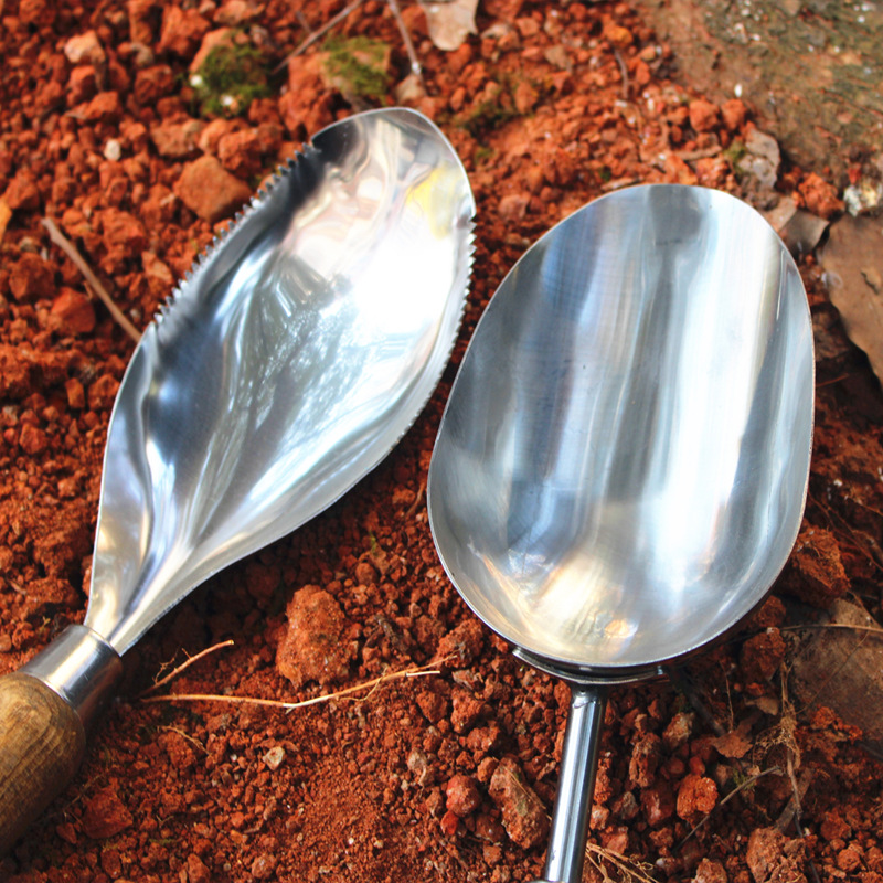 ชุดเครื่องมือทำสวนสแตนเลส 8 ชิ - Gardening Tools Wooden บทวิจารณ์และราคา