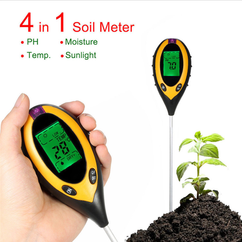 เครื่องวัดค่า pH ดินแบบ LCD รุ - Soil Ph Meter บทวิจารณ์และราคา