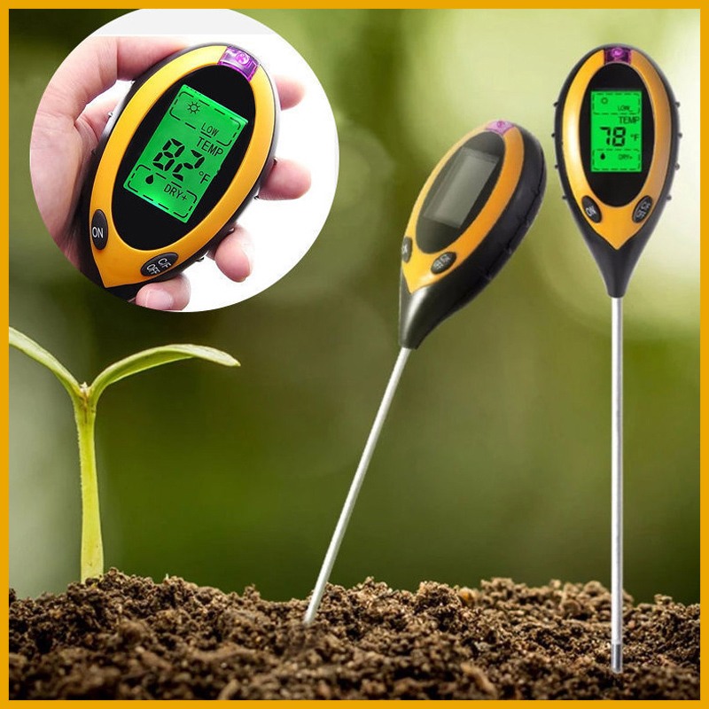 เครื่องวัดค่า pH ดินแบบ LCD รุ - Soil Ph Meter บทวิจารณ์และราคา