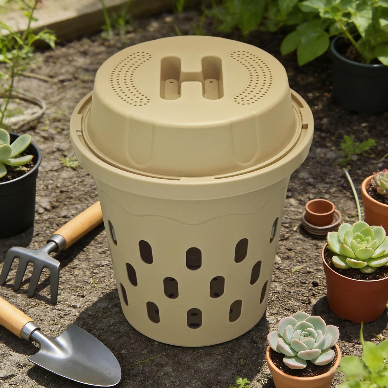 ถังหมักปุ๋ยใต้ดินสำหรับการผลิต - Compost Bin บทวิจารณ์และราคา