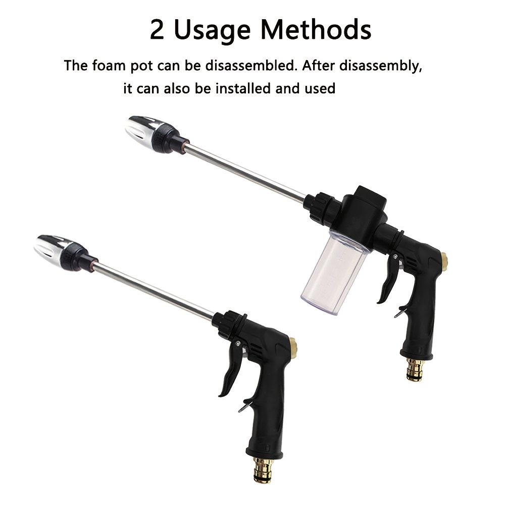 ปืนฉีดน้ำรดน้ำต้นไม้ หัวฉีดแรง - Gardening Tools Long บทวิจารณ์และราคา