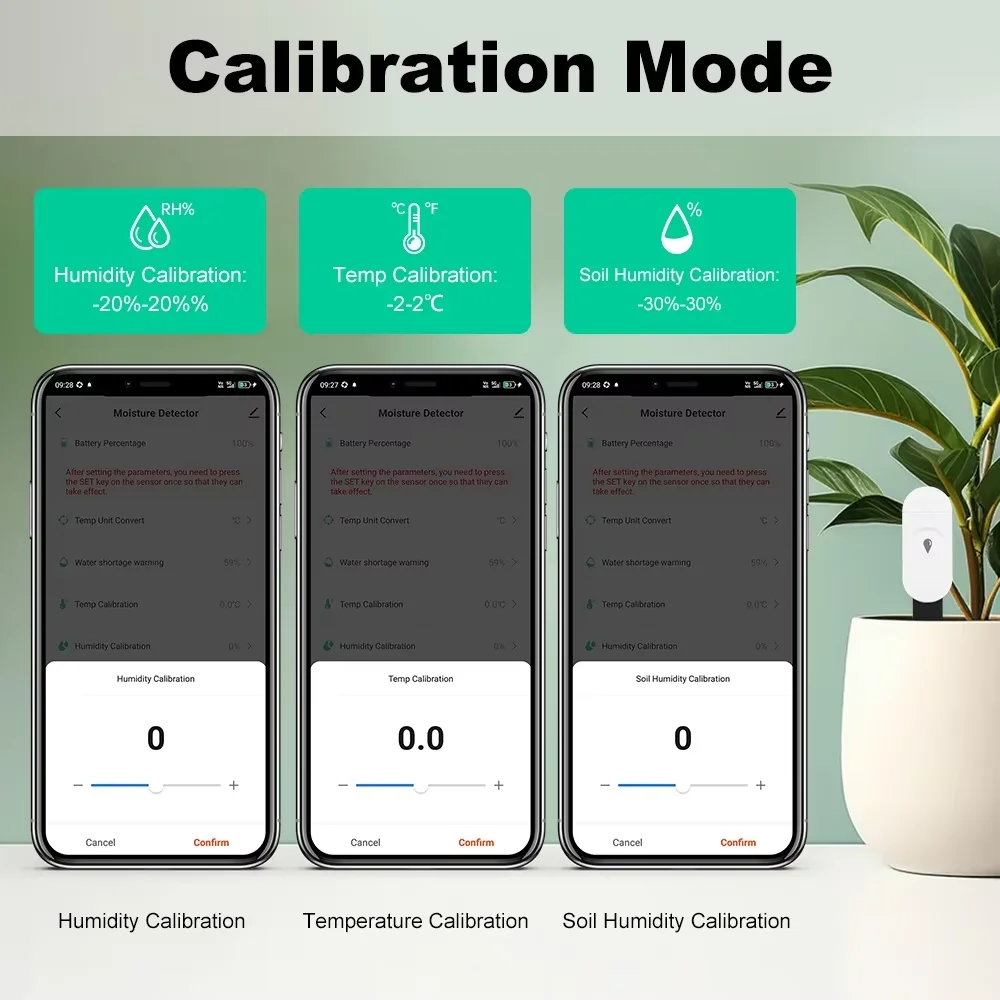 เครื่องตรวจวัดความชื้นและอุณหภ - Moisture Meter Plant บทวิจารณ์และราคา