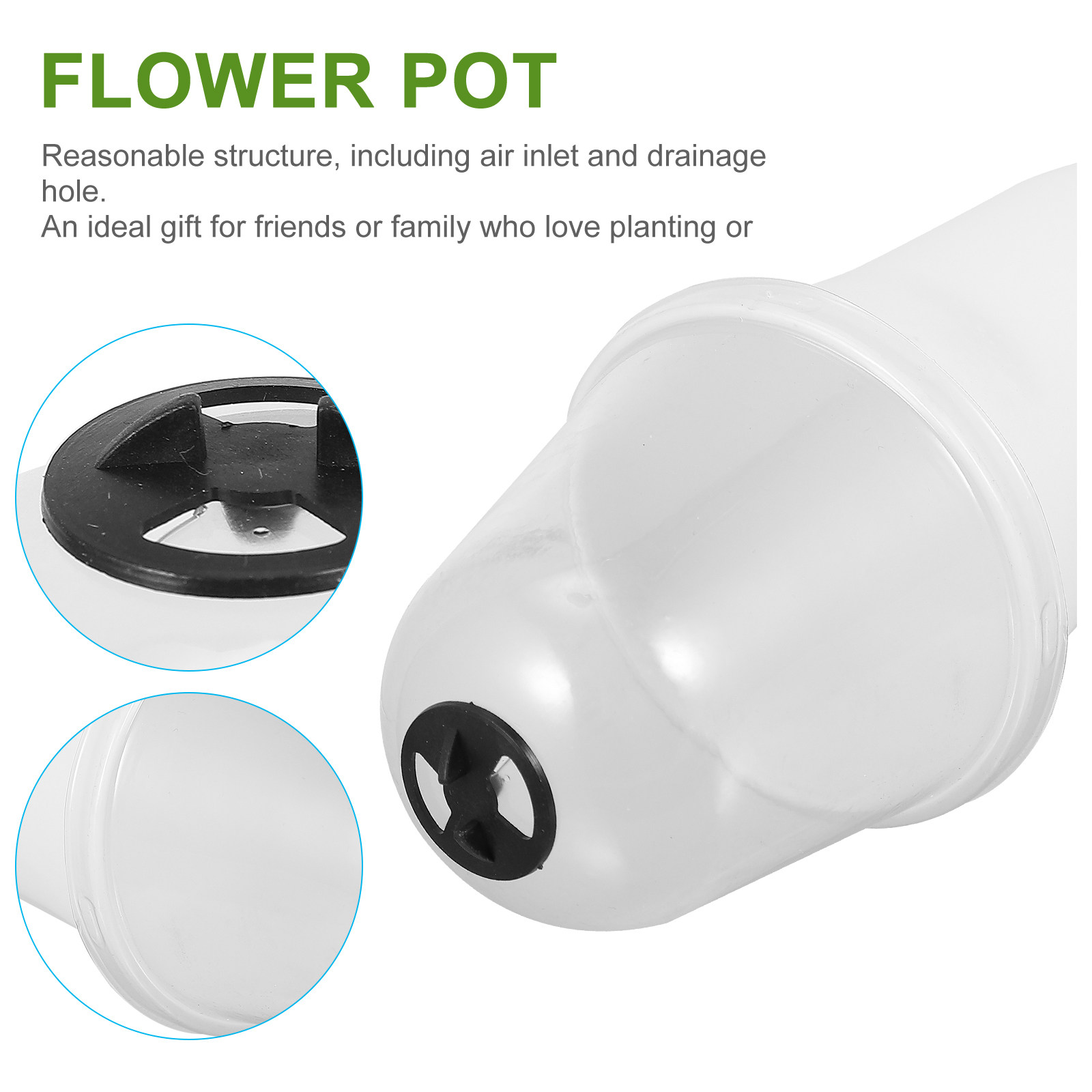 ชุดกระถางดอกไม้พลาสติก 2 ชิ้น  - Gardening Tools Gift Ideas บทวิจารณ์และราคา