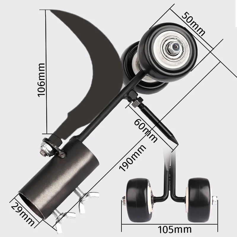 แบบพกพา Gap Weeder Grass Trimm - Gardening Tools Grass Cutter บทวิจารณ์และราคา
